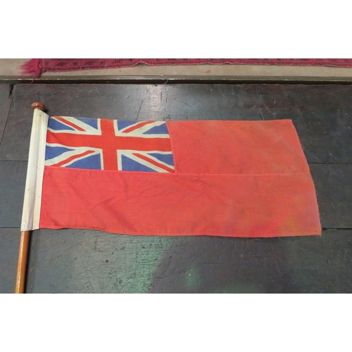 4197 - A Union Jack ensign flag, 32 x 67cm