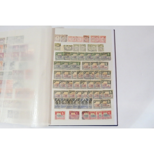 4292 - A stamp stock book containing British and Commonwealth stamps   (R) £25