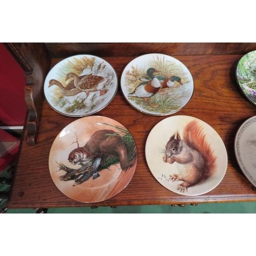 4045 - Four Bradex collectors plates depicting garden scenes and eight further plates (12)  (E)  £10-15  OR... 