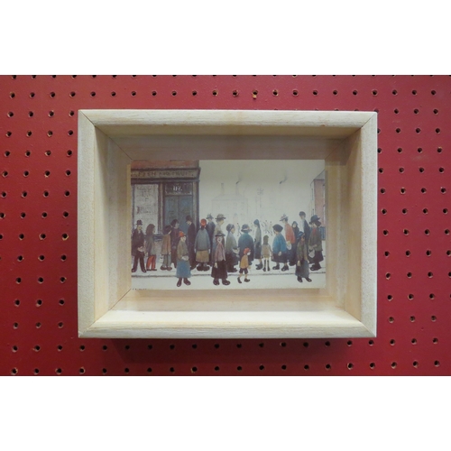 4088 - A Lowry print on board 