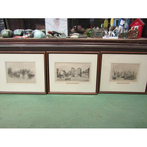 4207 - A selection of framed and loose prints and etchings of Great Yarmouth and Gorleston  (R)  £20