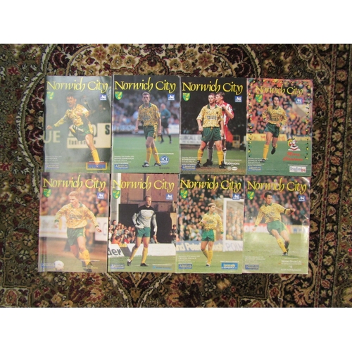 4210 - A collection of Norwich City FC football programmes Circa 1959 - 2004