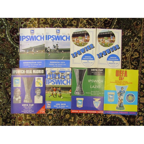 4212 - A collection of Ipswich Town FC football programmes circa 1959 - 1984