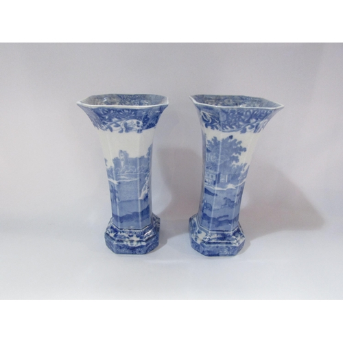 4232 - A pair of Spode Italian vases