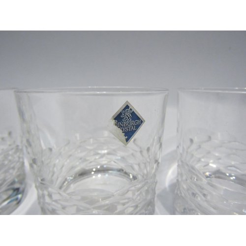 4103 - A set of six Edinburgh Crystal whisky tumblers  (R)  £15