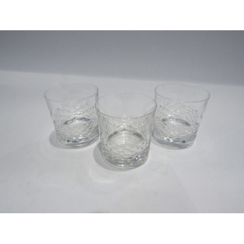 4103 - A set of six Edinburgh Crystal whisky tumblers  (R)  £15