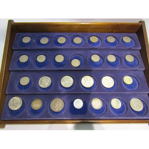 4396 - A collection of British pre-decimal bronze, copper, silver and cupro nickel coinage, British and For... 