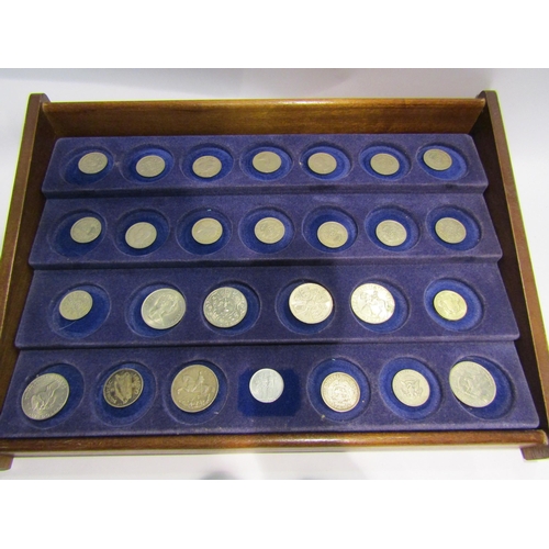 4396 - A collection of British pre-decimal bronze, copper, silver and cupro nickel coinage, British and For... 