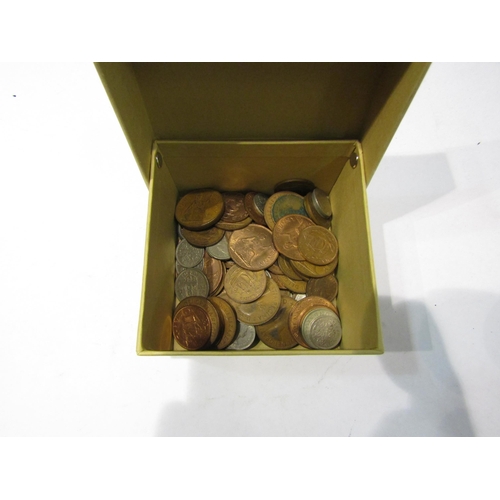 4396 - A collection of British pre-decimal bronze, copper, silver and cupro nickel coinage, British and For... 