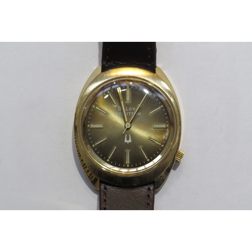 8190 - A 1960’s Bulova Accutron gentleman’s wristwatch, cased with alternative bracelet