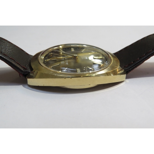 8190 - A 1960’s Bulova Accutron gentleman’s wristwatch, cased with alternative bracelet