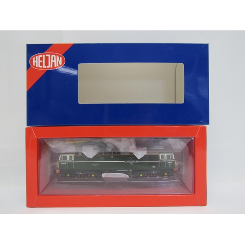 7397 - A boxed Heljan 00 gauge model railway 3451 Class 33 V3 BR green SYP D6515 diesel locomotive 'Lt Jenn... 