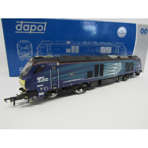 7398 - A boxed Dapol 00 gauge model railway 4D-022-013D Class 68 diesel electric locomotive, DCC fitted