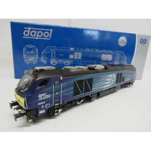 7398 - A boxed Dapol 00 gauge model railway 4D-022-013D Class 68 diesel electric locomotive, DCC fitted