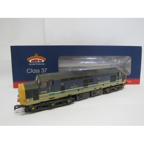 7387 - A boxed Bachmann Branch-Line 00 gauge model railway 32-376A Class 37 diesel locomotive 37422 'Robert... 