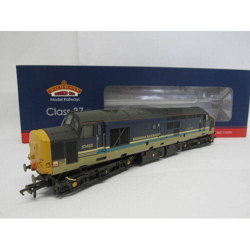 7387 - A boxed Bachmann Branch-Line 00 gauge model railway 32-376A Class 37 diesel locomotive 37422 'Robert... 