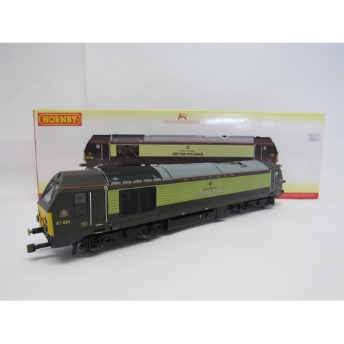 7408 - A boxed Hornby (China) 00 gauge model railway R3774 DB Class 67 diesel locomotive 'Belmond British P... 