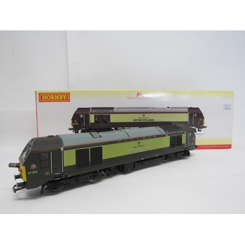 7408 - A boxed Hornby (China) 00 gauge model railway R3774 DB Class 67 diesel locomotive 'Belmond British P... 