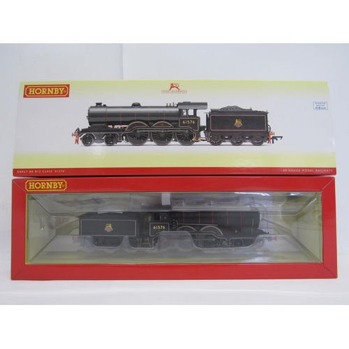 7405 - A boxed Hornby (China) 00 gauge model railway R3546 BR (Early) B12 Class 4-6-0 locomotive '61556' an... 