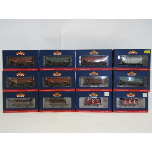 7404 - A collection of boxed Bachmann Branch-Line 00 gauge model railway goods wagons to include 33-131 35 ... 