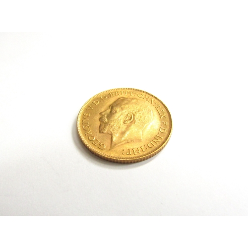 9253 - A 1914 gold half sovereign