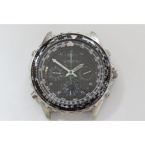 8154 - A Seiko Sports chronograph wristwatch, no strap