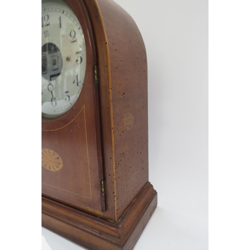 8023 - A Bulle electric mantel clock of arch form 33.5cm tall   (R) £70 Antiques sale