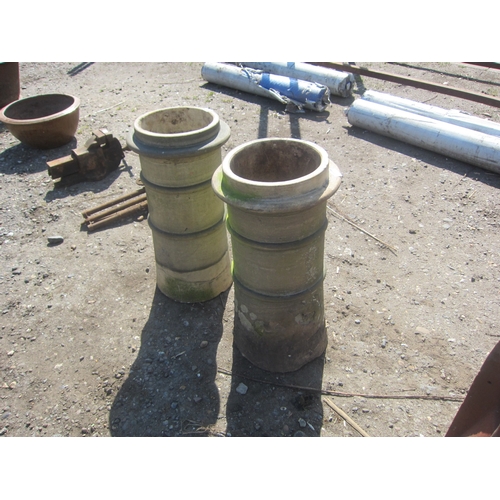 3599 - A cannon top chimney pot   (E) £15-30