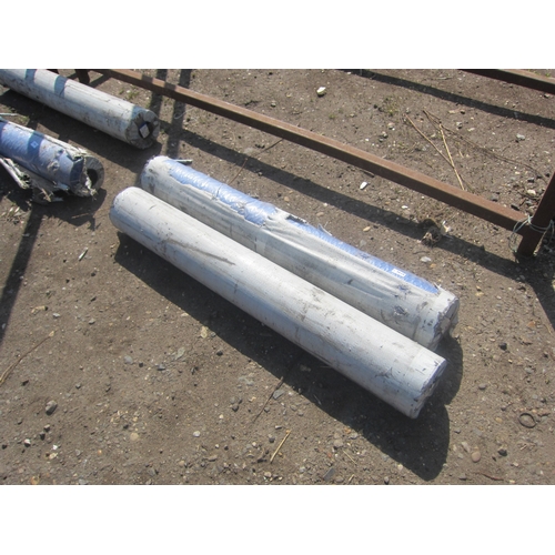 3610 - Two 80m rolls of plastic sheeting