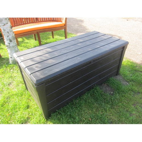 3630 - A Keter plastic garden storage chest