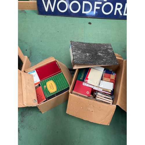 7581 - Two boxes of mixed stationers/printers items  (E)  £5-10