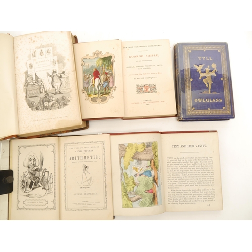 9167 - Alfred Crowquill [i.e. Alfred Henry Forrester], 5 titles/illustrated titles, comprising K.R.H. Macke... 