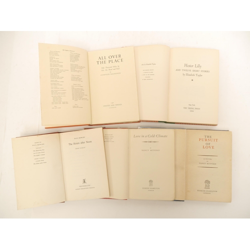 9265 - Nancy Mitford, 2 titles, both first editions published London, Hamish Hamilton, both original cloth ... 