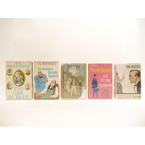 9284 - P.G. Wodehouse, 5 titles, all original cloth, all in dust wrappers: 'Carry On, Jeeves', London, Herb... 