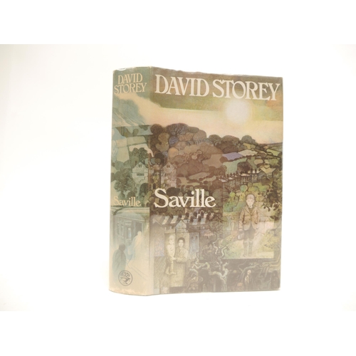 9304 - David Storey: 'Saville', London, Jonathan Cape, 1976, 1st edition, original cloth gilt, dust wrapper... 