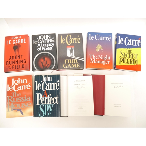 9323 - John le Carré, 9 titles, all UK editions published London, Hodder & Stoughton or Viking, all origina... 