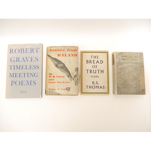 Robert Graves, 2 titles: 'Poems (1914-1926)', London, William Heinemann ...