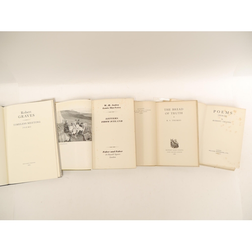 9337 - Robert Graves, 2 titles: 'Poems (1914-1926)', London, William Heinemann, 1927, 1st edition, original... 