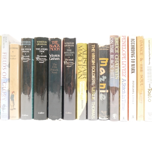 9292 - Modern fiction, 46 assorted titles, of which 41 1st editions, 5 of which signed, all original cloth,... 