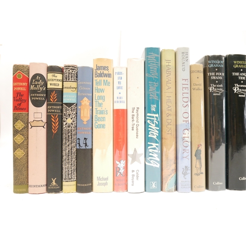 9292 - Modern fiction, 46 assorted titles, of which 41 1st editions, 5 of which signed, all original cloth,... 