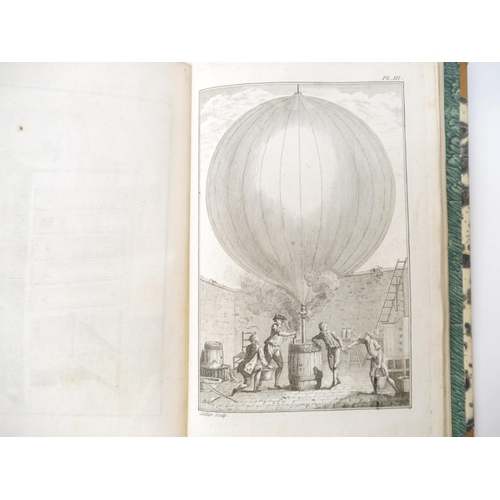 9081 - (Ballooning, Aviation, Montgolfier Brothers.) Barthelemy Faujas de Saint-Fond: 'Description des Expé... 