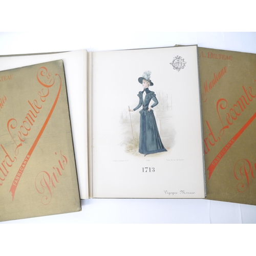 9100 - (Fashion Plates, Costume.) Four Trade Catalogues c.1880 for Maison A. Bulteau, Gaillard, Lecomte & C... 