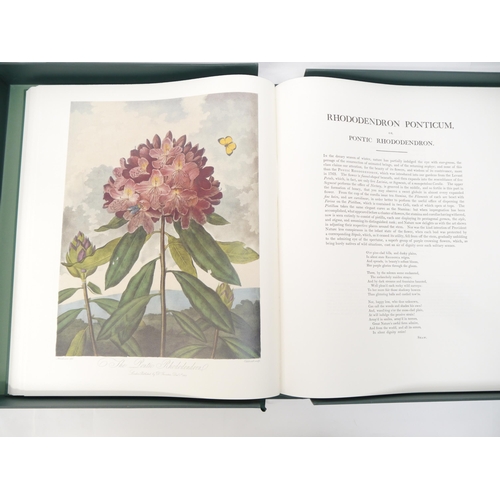 9358 - (Botany.) Robert Thornton: 'The Temple of Flora', London, The Folio Society, 2008, limited edition, ... 