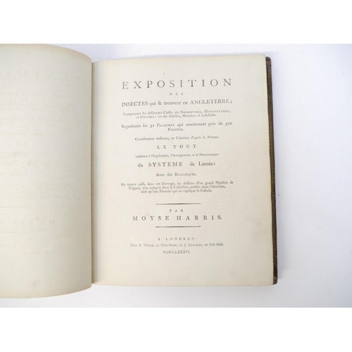 9407 - (Insects.) Moses Harris: 'Exposition of English Insects, Including the Several Classes of Neuroptera... 