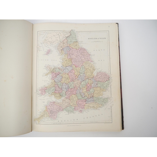 9044 - 'Stanford's London Atlas of Universal Geography. Quarto Edition. Fourty-Four Coloured Maps and Alpha... 