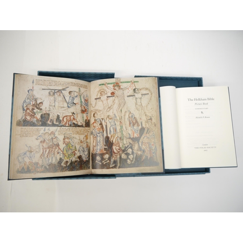 9065 - (Folio Society.) 'The Holkham Bible', London, 2007, limited edition, number 252 of 1750 copies, 42 c... 