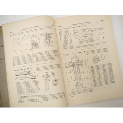 9076 - (Machine Guns.) Four assorted HMSO machine gun, ordnance and related patents 1907-1926, including 'P... 