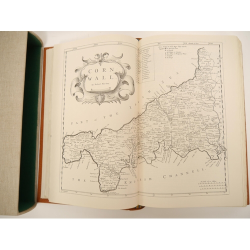 9092 - William Camden: 'Camden's Britannia, 1695 / a facsimile of the 1695 edition published by Edmund Gibs... 