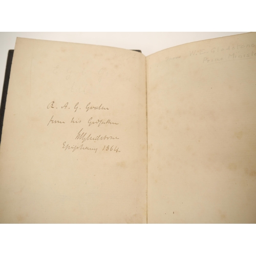 9093 - 'The Book of Common Prayer', London, William Pickering, 1853, signed & inscribed presentation copy f... 