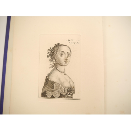 9098 - (Courtesans Great Britain, Prostitution.) Wenceslaus Hollar: 'Portraits of Celebrated Courtezans. Fr... 